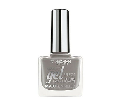 Deborah, Gel Effect, Effetto gel, Smalto per unghie, 44, Grigio scuro, 8.5 ml