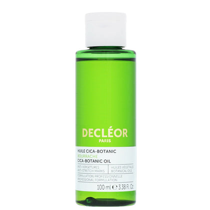 Decleor, Cica-Botanic - Bourrache, Oli essenziali, Antismagliature, Olio per il corpo, Mattina & Sera, 100 ml