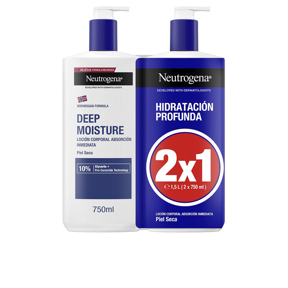 DEEP HYDRATION dry skin lotion pack 2 x 750 ml - Cosmova