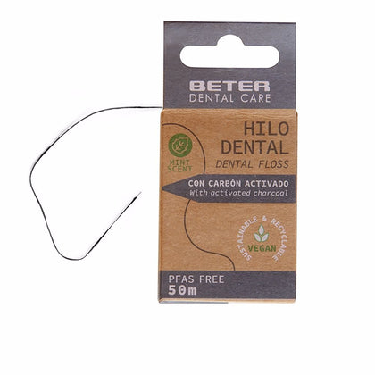 DENTAL FLOSS activated carbon 50 m 1 pezzo