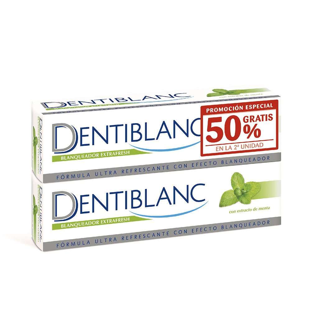 DENTIBLANC EXTRAFRESH WHITENING with mint extract pack 2 x 100 ml - Cosmova
