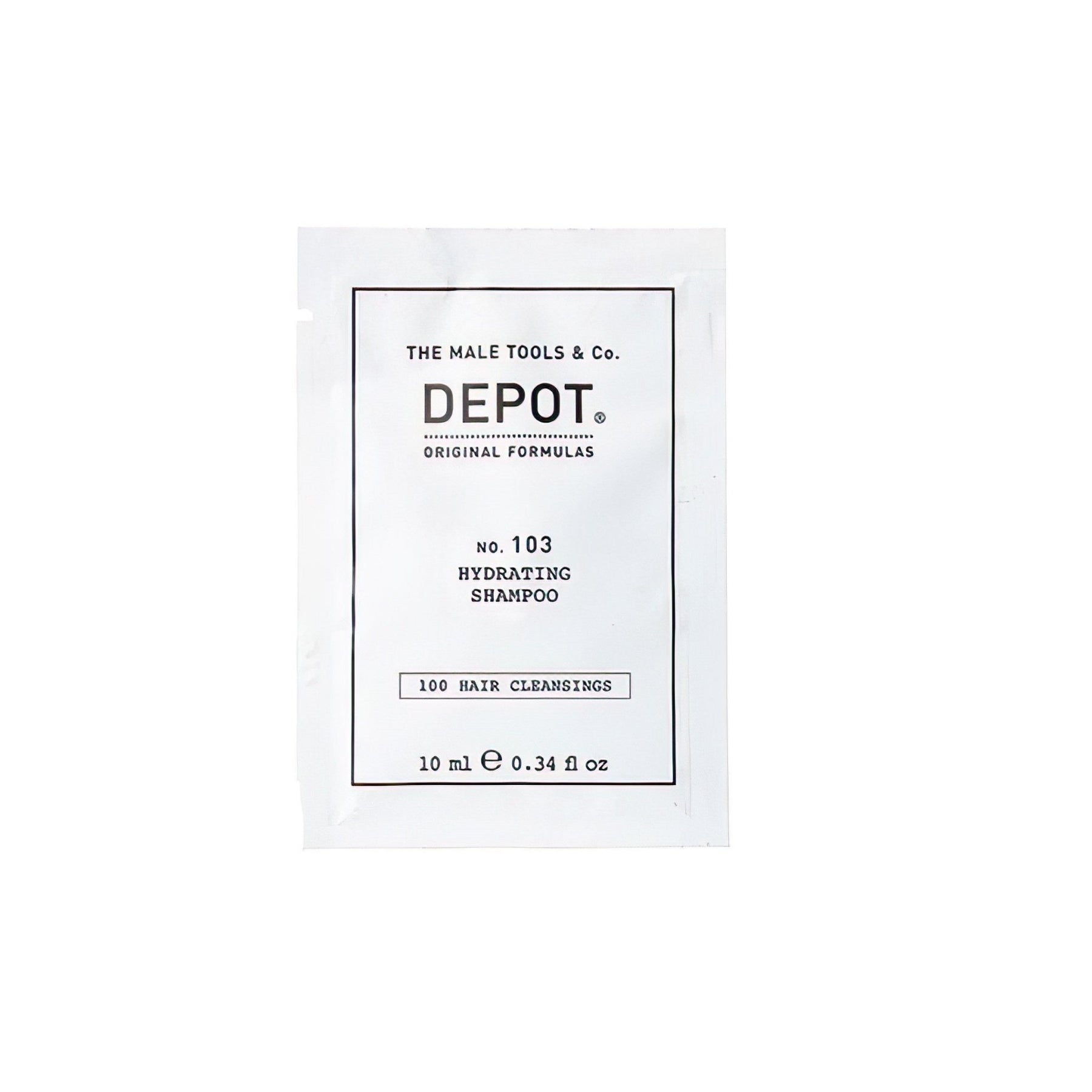 Depot, 100 Hair Cleansing No. 103, Provitamina B5, Shampoo per capelli, Per l'idratazione, 10 ml - Cosmova