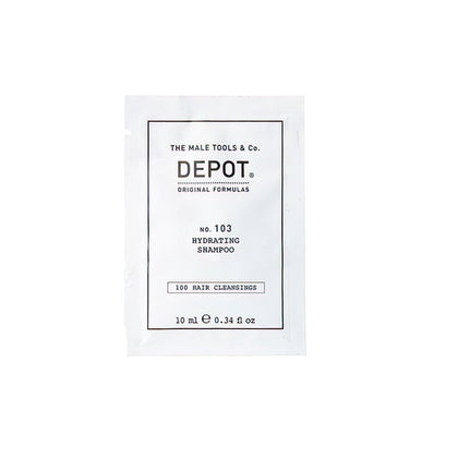 Depot, 100 Hair Cleansing No. 103, Provitamina B5, Shampoo per capelli, Per l'idratazione, 10 ml