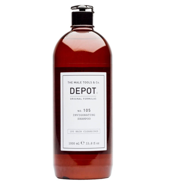 Depot, 100 Hair Cleansing No. 105, Complesso multivitaminico, Shampoo per capelli, Anticaduta, 1000 ml