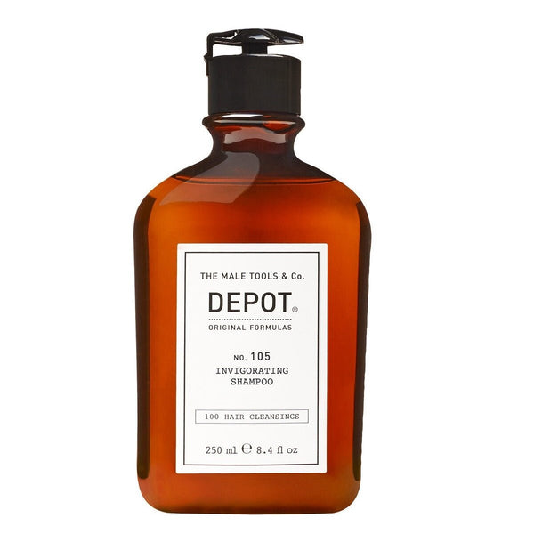 Depot, 100 Hair Cleansing No. 105, Complesso multivitaminico, Shampoo per capelli, Anticaduta, 250 ml