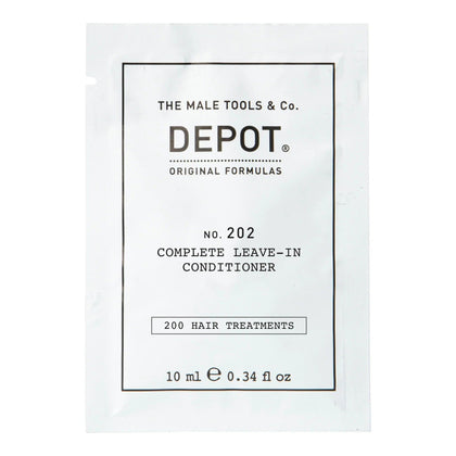 Depot, 200 Hair Treatments No. 202, Complesso botanico, Balsamo senza risciacquo, Per l'idratazione, 10 ml