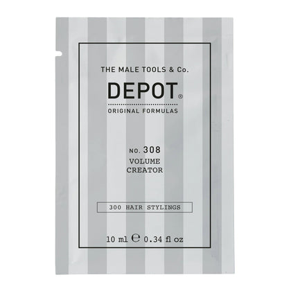 Depot, 300 Hair Stylings No. 308, Filtro UV, Gel per styling capelli, Per il volume, Tenuta media, 10 ml