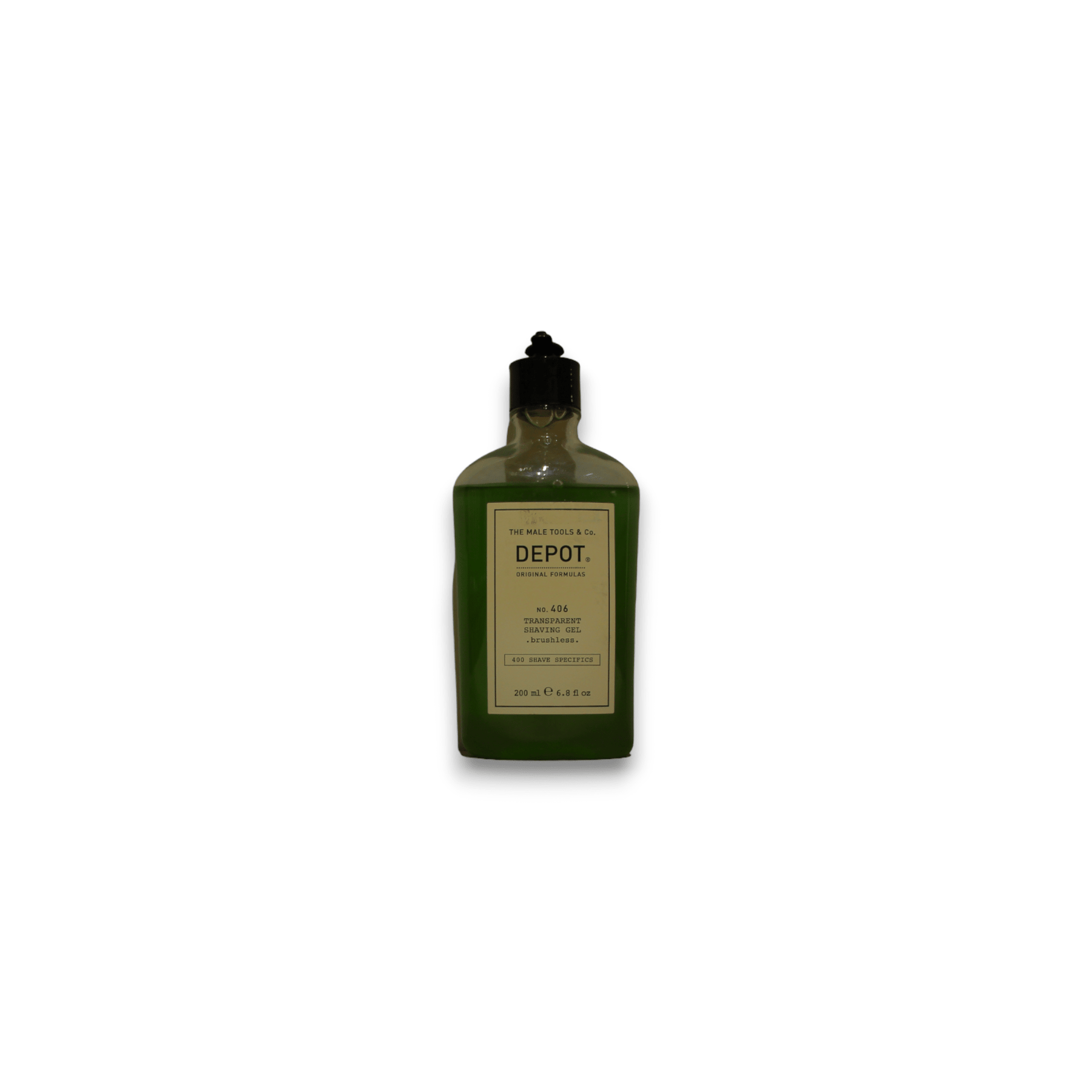 Depot, 400 Shave Specifics No. 406, Mentolo, Ammorbidente e rinfrescante, Gel da barba, 200 ml - Cosmova