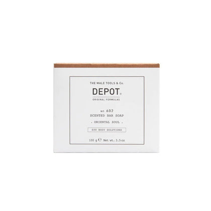 Dépôt, 600 Solutions corporelles n° 602, Complesso botanico, Pulizia, Anima orientale, Saponetta profumata, 100 g
