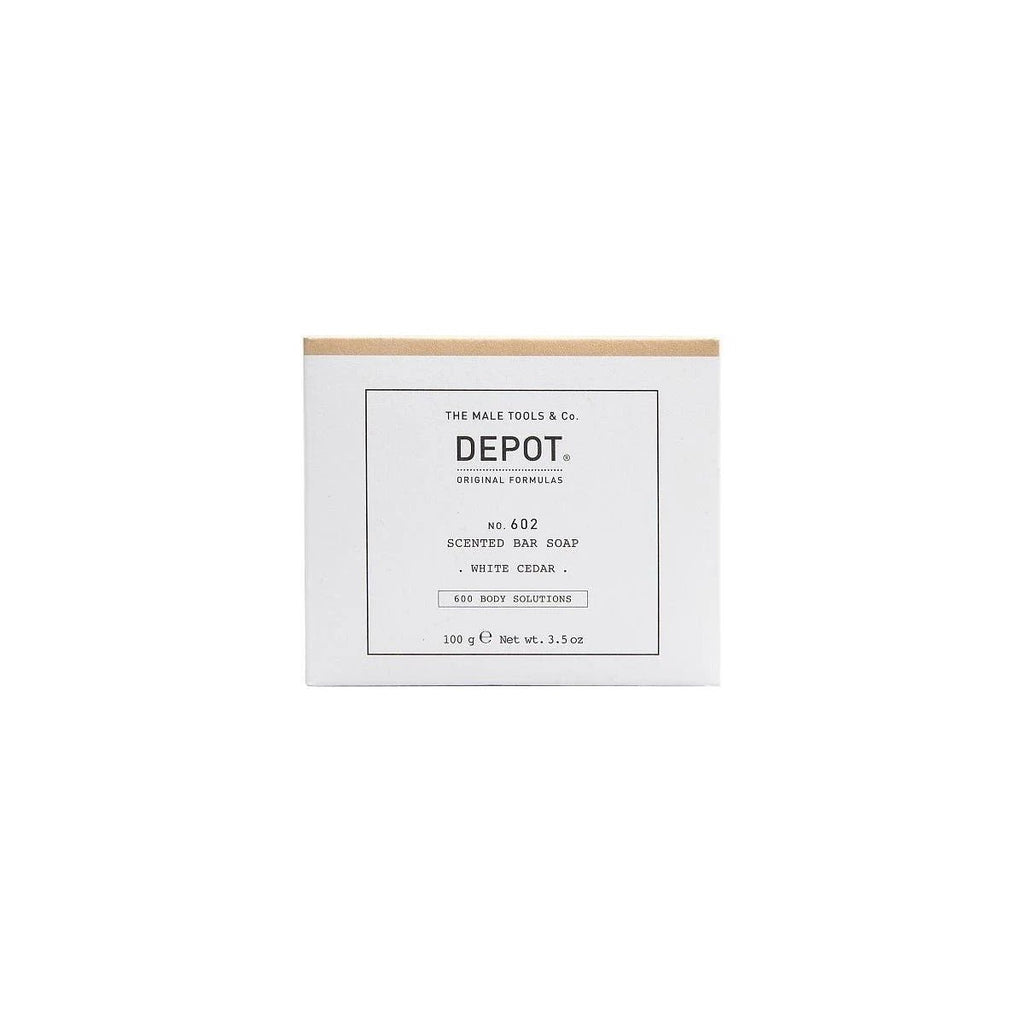 Depot, 600 Body Solutions No. 602, Complesso botanico, Pulizia, Cedro bianco, Saponetta profumata, 100 g - Cosmova