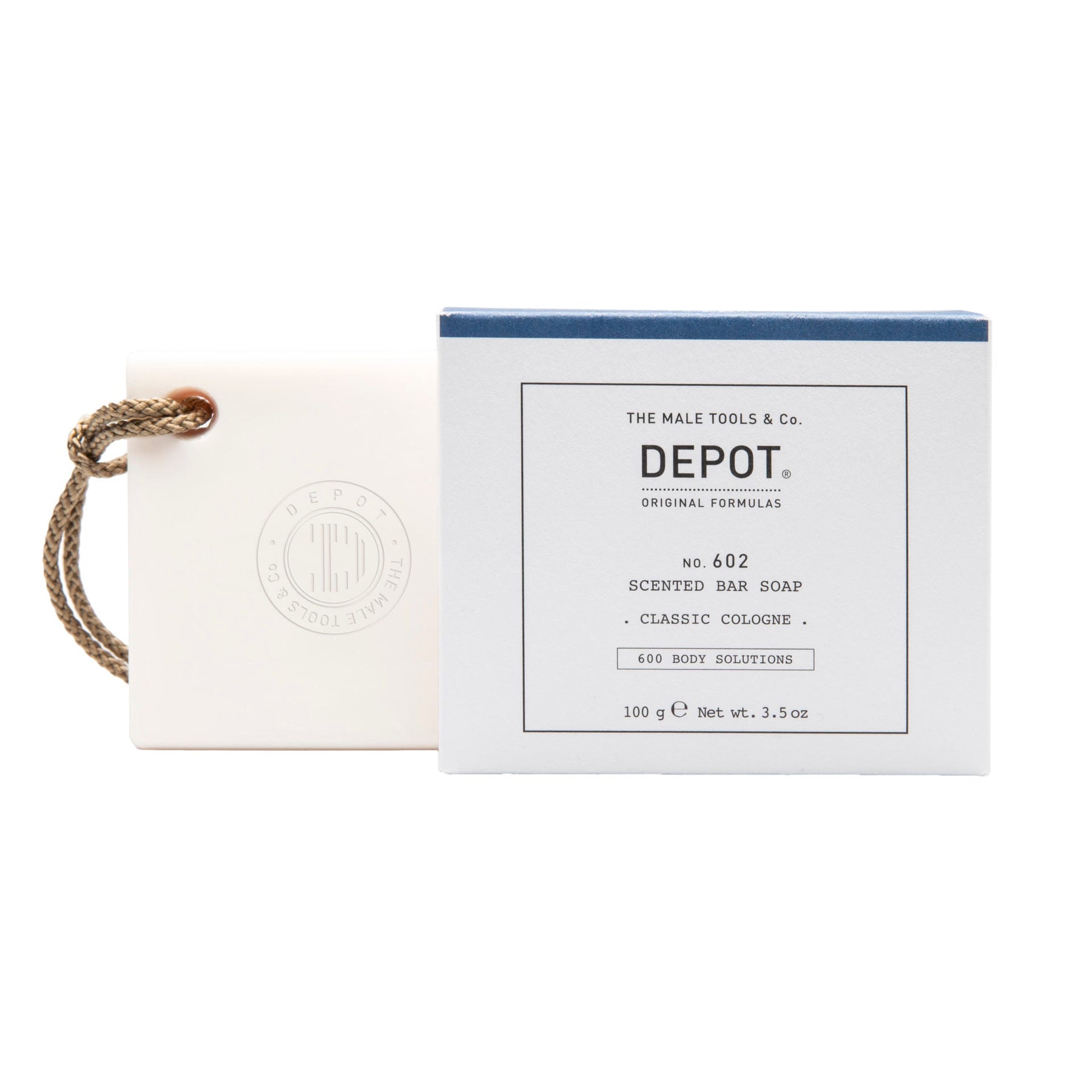 Depot, 600 Body Solutions No. 602, Complesso botanico, Pulizia, Colonia classica, Saponetta profumata, Note floreali, 100 g - Cosmova