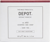 Depot, 600 Body Solutions No. 602, Complesso botanico, Pulizia, Tè scuro, Saponetta profumata, Note aromatiche, 100 g - Cosmova