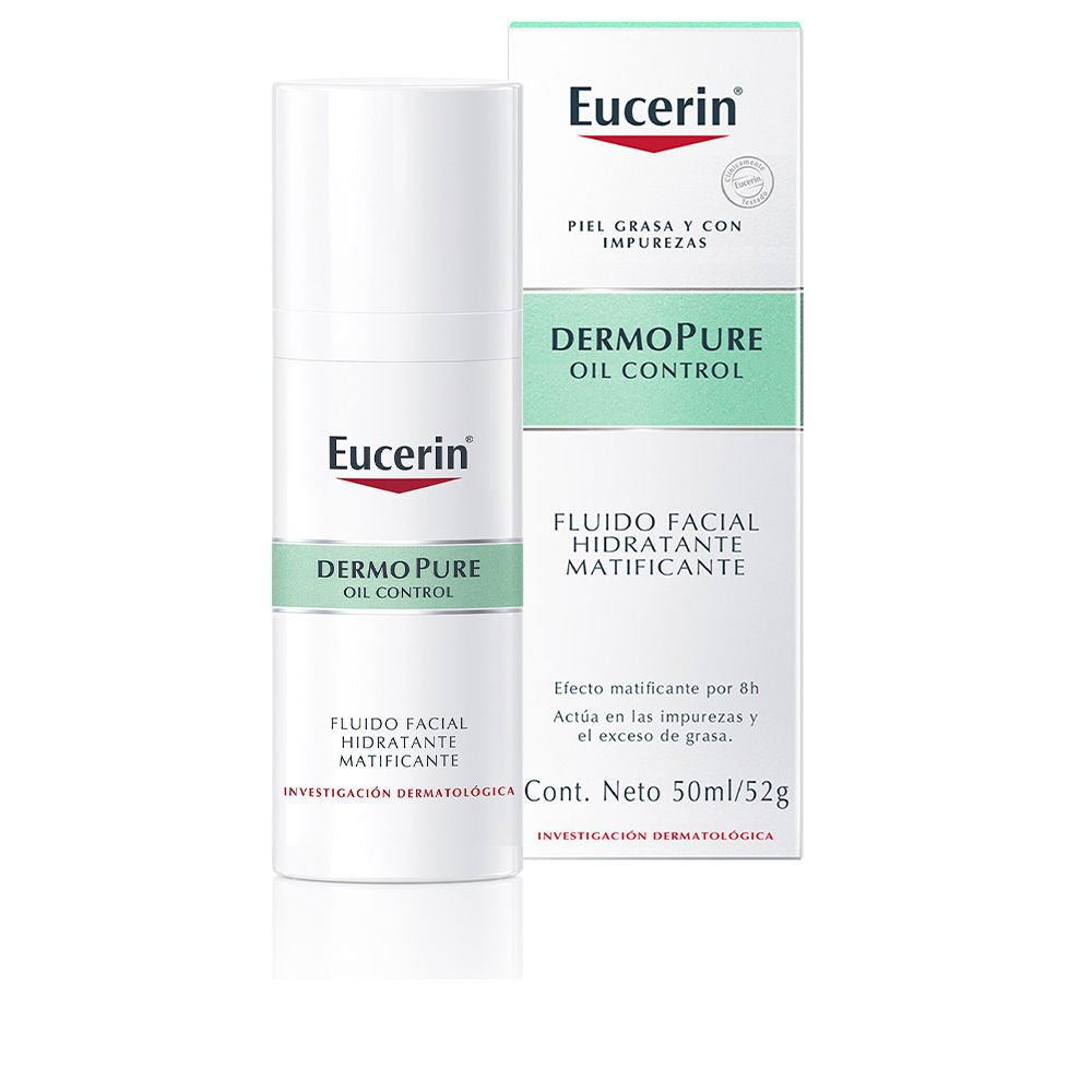 DERMOPURE oil control mattifying moisturizing facial fluid 50 ml - Cosmova