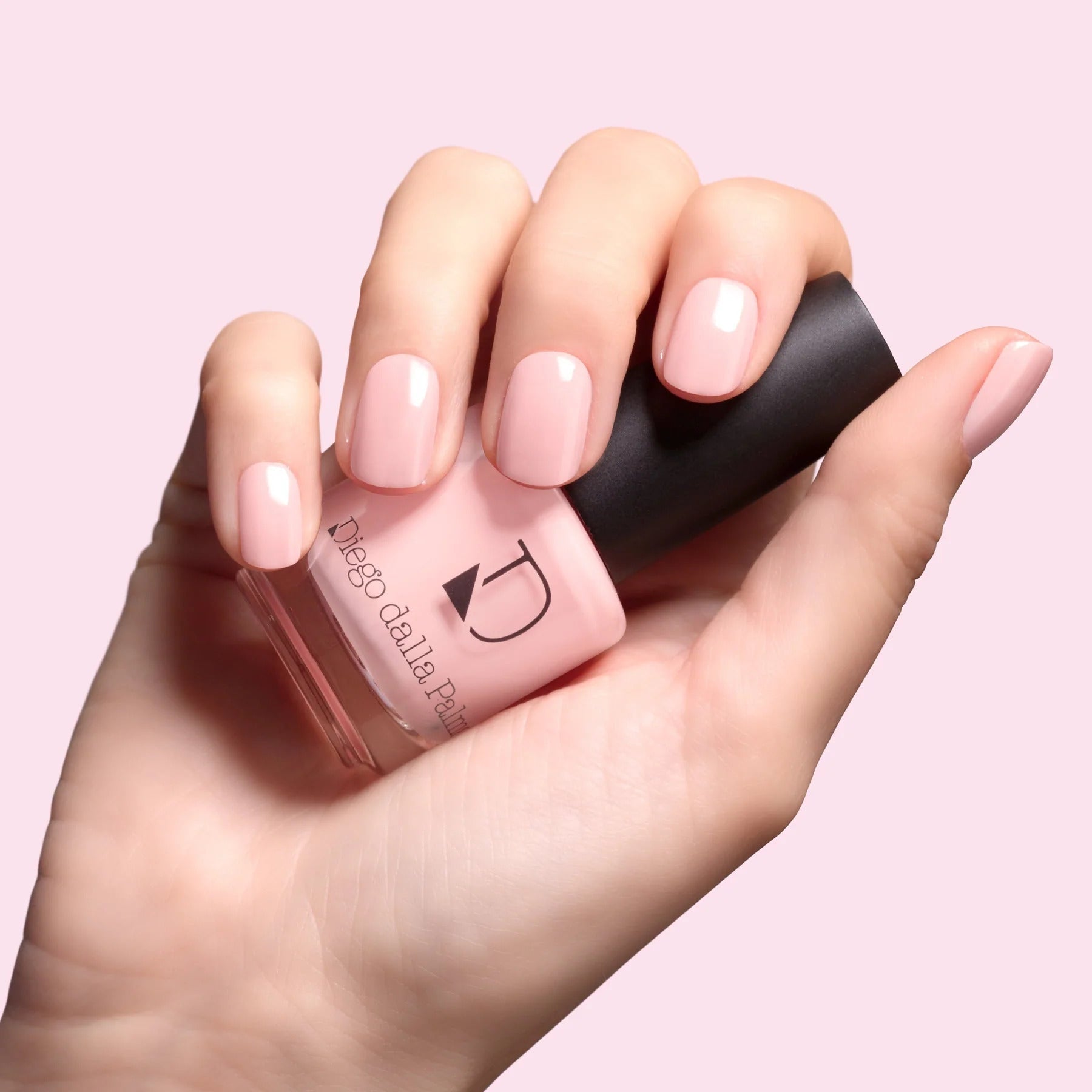 Diego Dalla Palma, Makeup Nails, Senza toluene, Semitrasparente, Smalto per unghie, 205, Limonata rosa, 14 ml - Cosmova