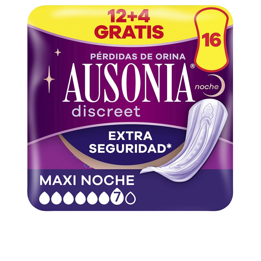 DISCREET maxi night incontinence pads 16 u - Cosmova