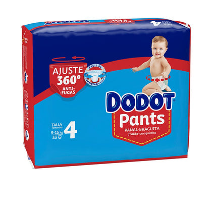 DODOT PANTS Windelhöschen Größe 4 9-15 kg 33 Stck