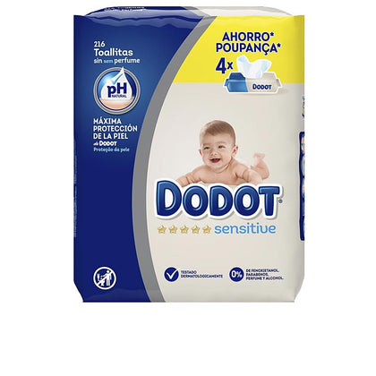 DODOT Sensibile PH natural toallitas húmedas 216 u