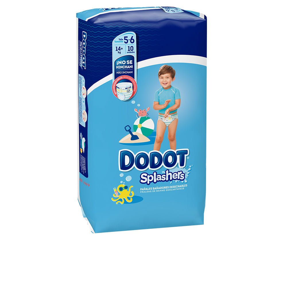 DODOT SPLASHERS Einweg-Badeanzug Größe 5-6 + 14 kg 10 u-0