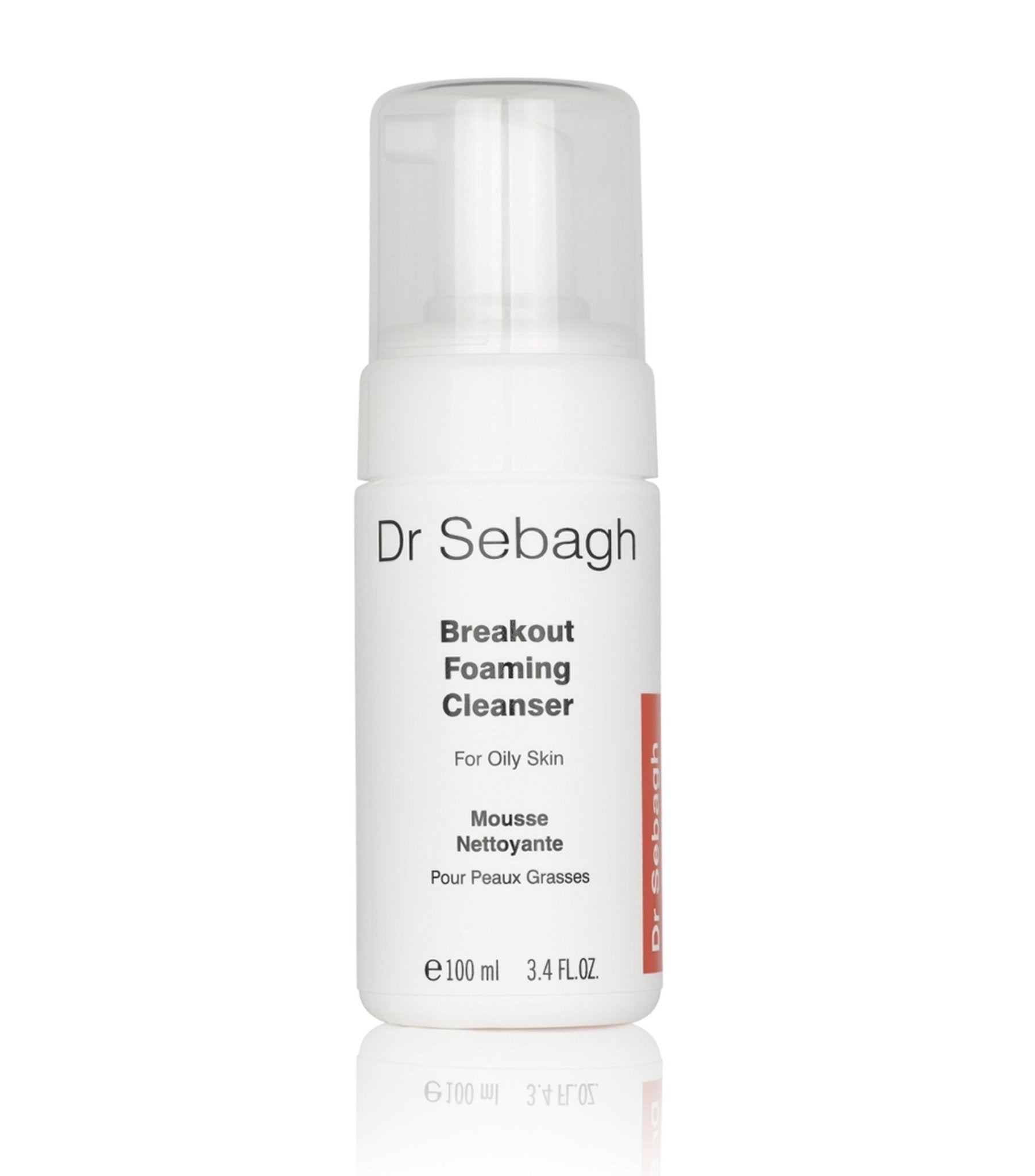 Dr Sebagh, Breakout, Detergente, Mousse, Per il viso, 100 ml - Cosmova