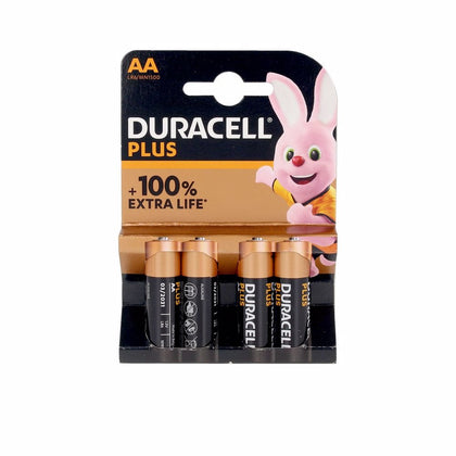 Pack piles DURACELL PLUS POWER LR06 x 4 u