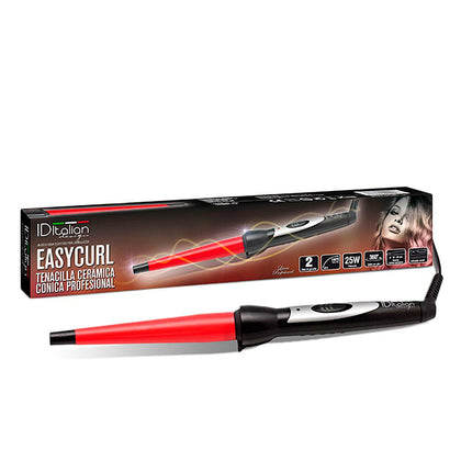 EASY CURL professional conical ceramic curling iron 1 pz