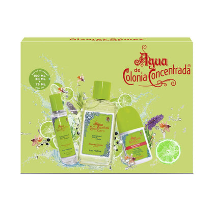 EAU FRAICHE CONCENTRATED Eau de Colonia set 3 pz