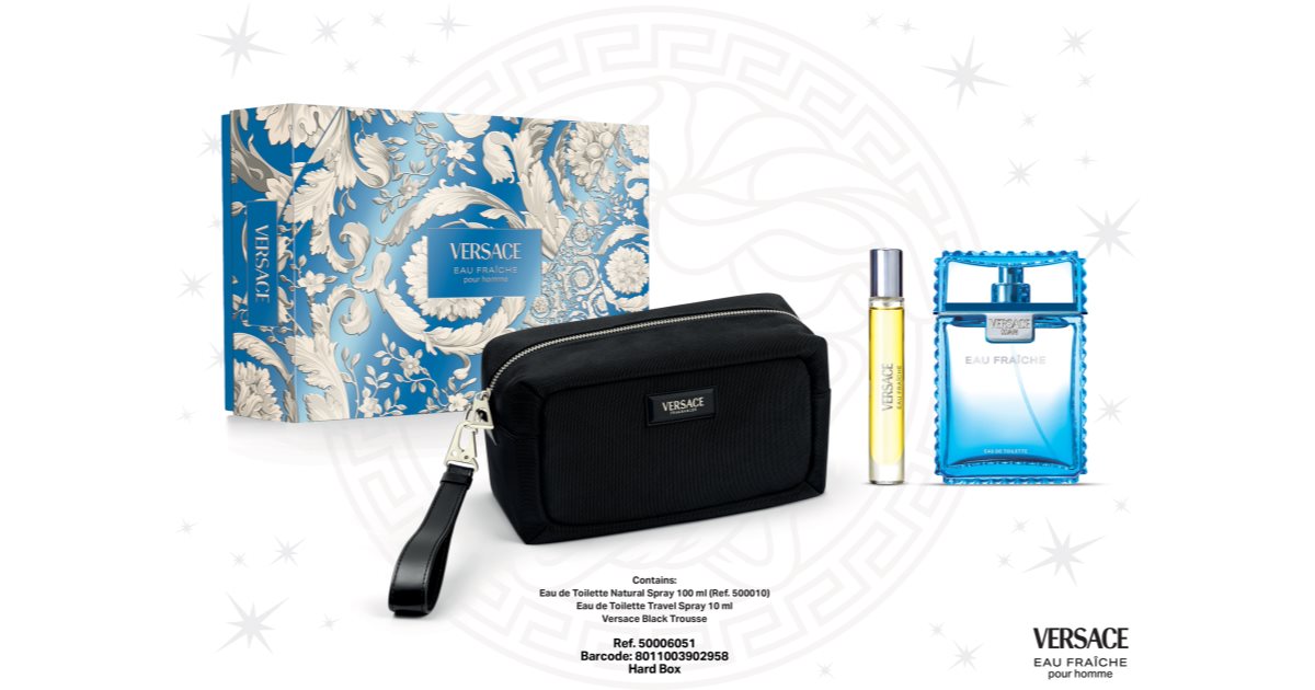 Versace Man eau fraîche 100 eau de toilette 10 Black