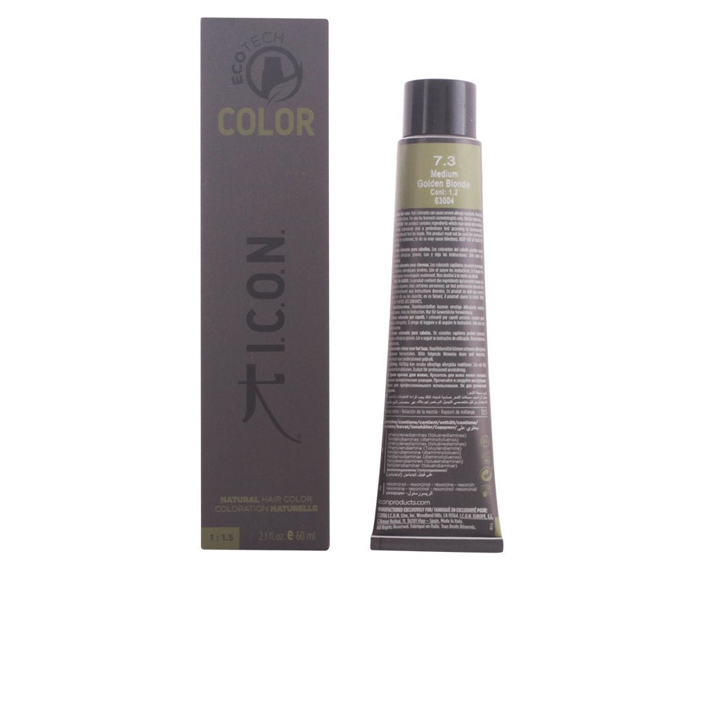 ECOTECH COLOR natural color 7.3 medium golden blonde - Cosmova