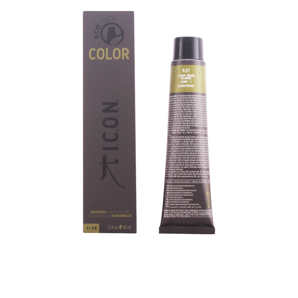 ECOTECH COLOR Naturfarbe #8.21 helles Perlblond-0