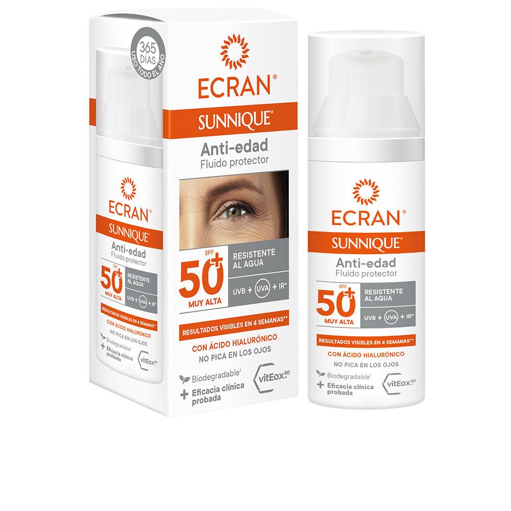 ECRAN SUNNIQUE viso antietà SPF50+ 50 ml-0