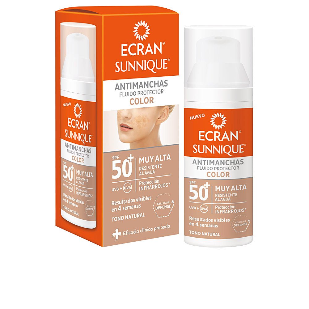 ECRAN SUNNIQUE color facial antimanchas SPF50+ 50 ml-0