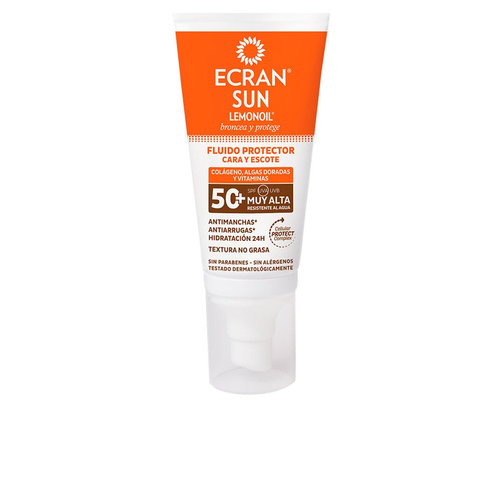 ECRAN SUNNIQUE fluido protector facial SPF50+ 50 ml-0