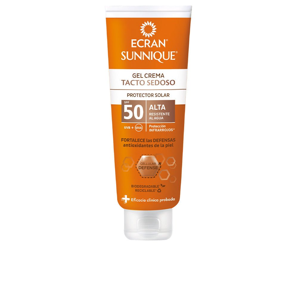 ECRAN SUNNIQUE silk touch gel cream SPF50 250 ml - Cosmova