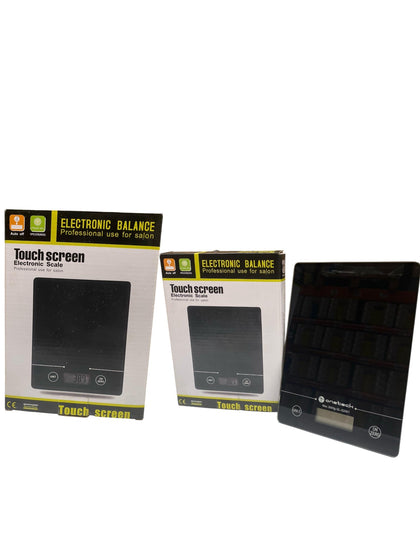 Balanza electrónica, Muebles para salones, Bilancia elettronica, Nero