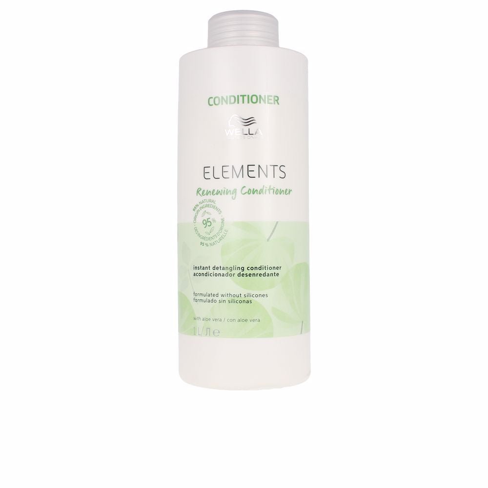 ELEMENTS Après-shampoing doux rénovateur sans silicones tous types de cheveux 1000 ml-0