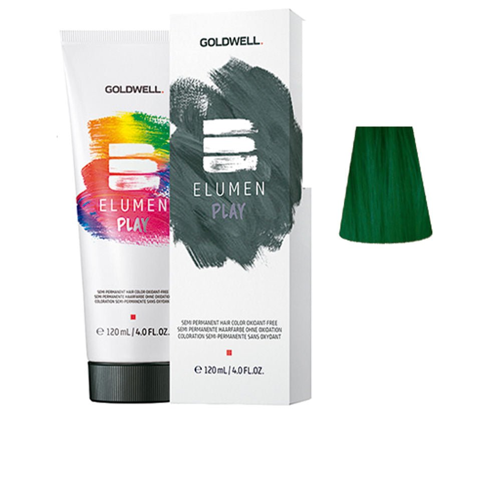 ELUMEN PLAY semi permanent capelli colore oxidant-free green 120 ml - Cosmova