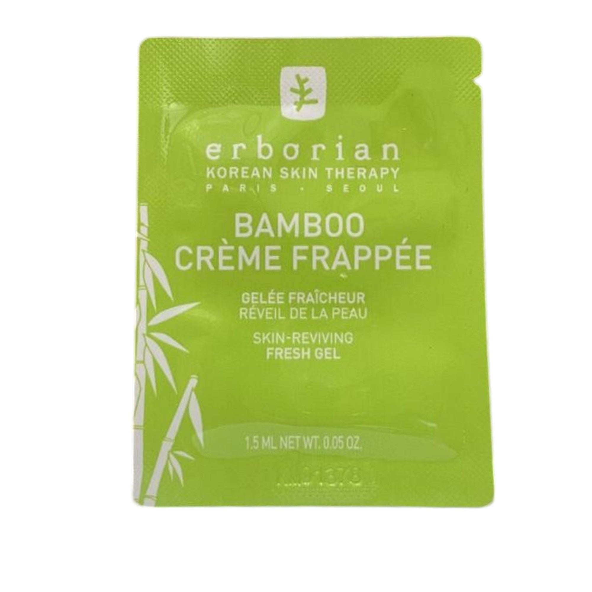 Erborian, Bamboo Creme Frappee, Idratante, Gel, Per il viso, 1.5 ml *Campione - Cosmova
