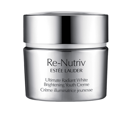 Estee Lauder, Re-Nutriv - Ultimate Radiant White Brightening Youth, Estratto di tuberosa bianca, Idrata/Nutre/Rafforza & Luminosità, Giorno, Panna, Per il viso, 50 ml