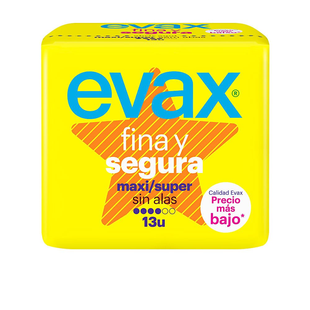 Evax FINA&SEGURA compresas maxi 13 u - Cosmova
