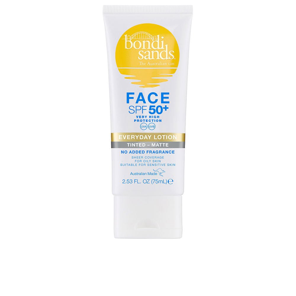 EVERYDAY Fragrance-Free Tinted Facial Lotion SPF 50+ 75ml - Cosmova