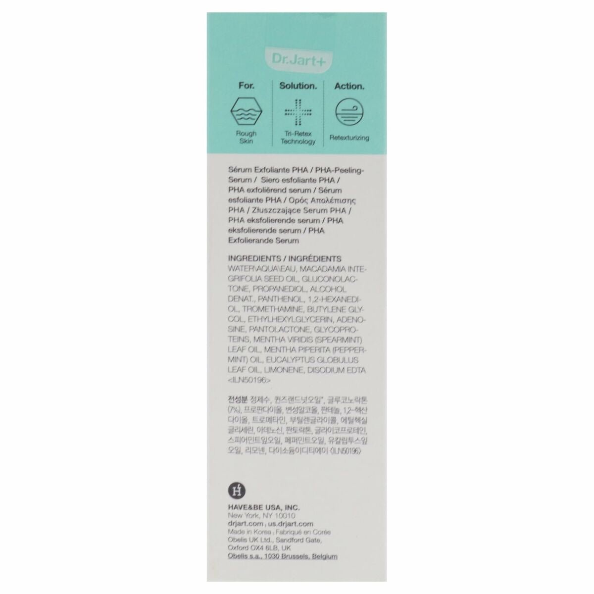 Exfoliating Serum DR.JART+ PORE REMEDY 30 ml - Cosmova