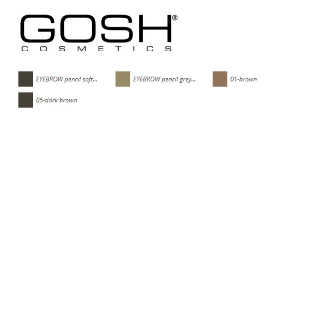Maquillaje de cejas Gosh Copenhagen-5