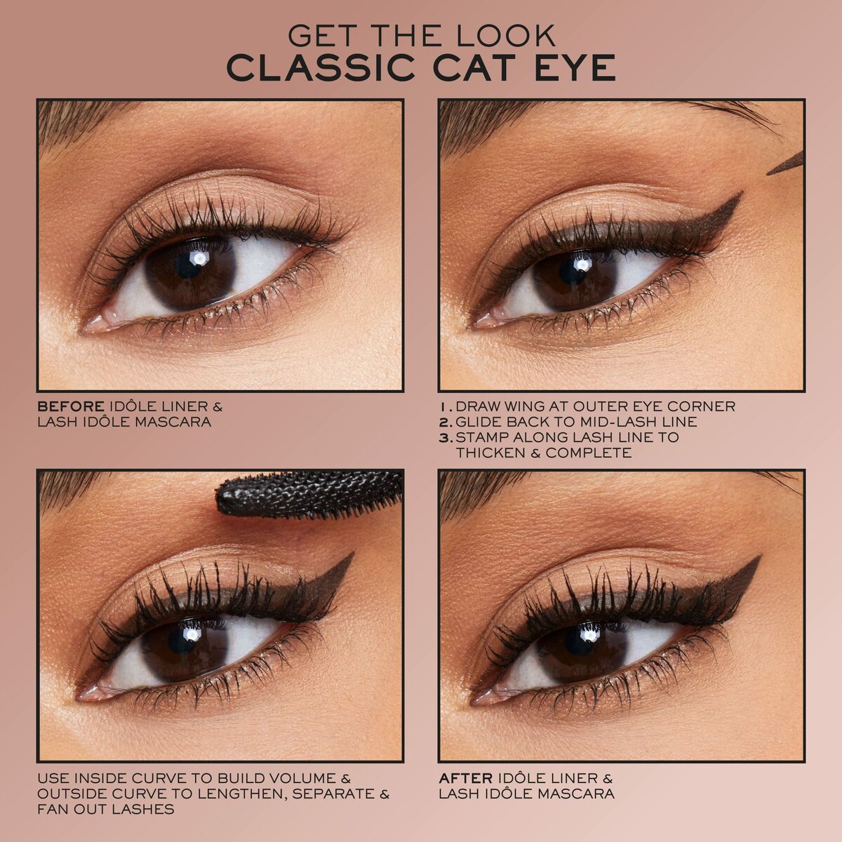Eyeshadow Lancôme Lash Idôle Nº 04-brown (1 Unit) - Cosmova