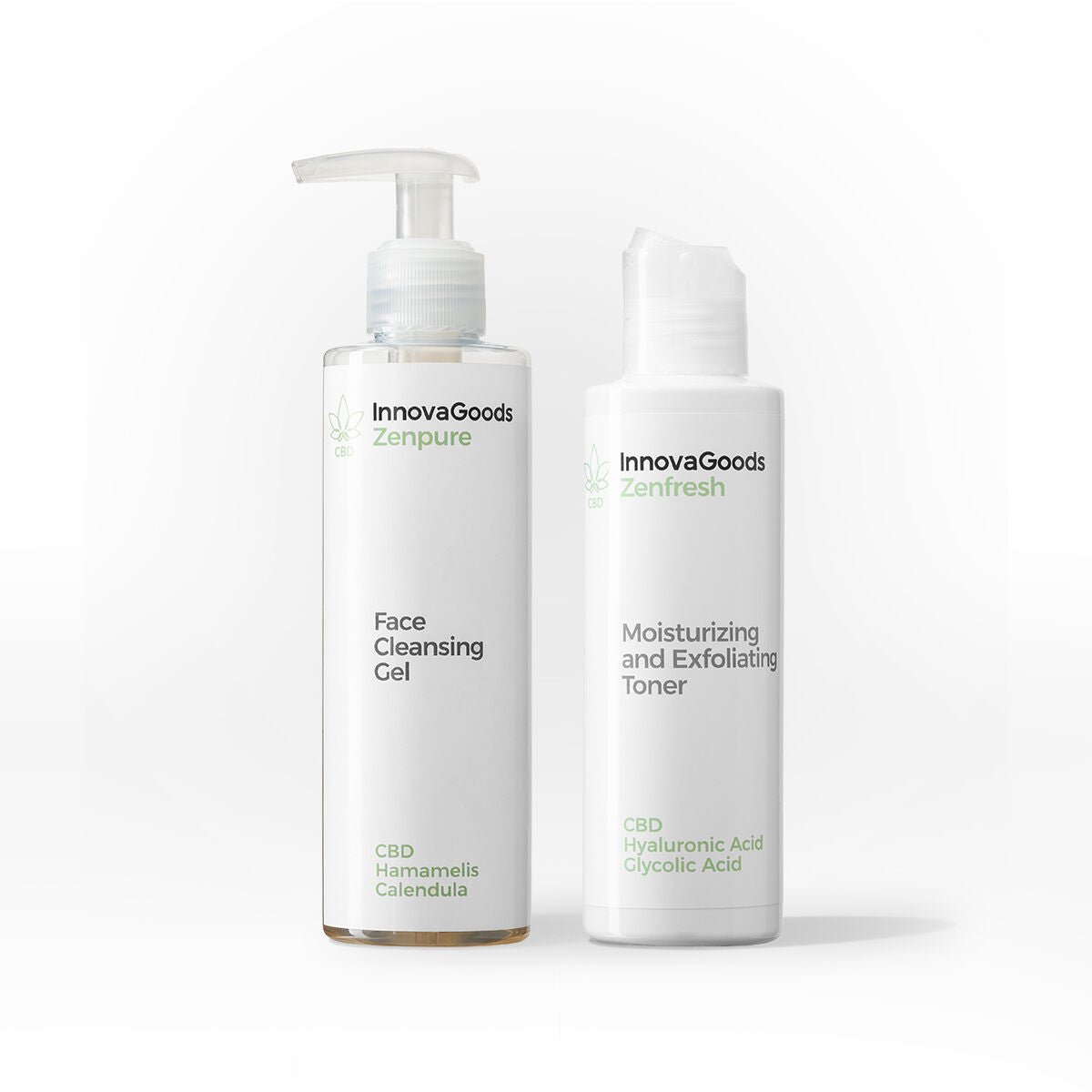 Face Cleansing Duo Pack CBD InnovaGoods - Cosmova
