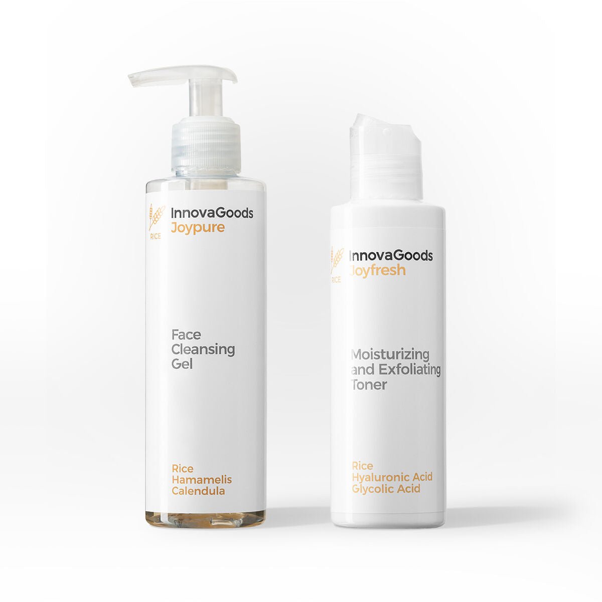 Pack Duo Nettoyant Visage Riz InnovaGoods-1