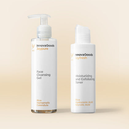 Pack Duo Nettoyant Visage Riz InnovaGoods