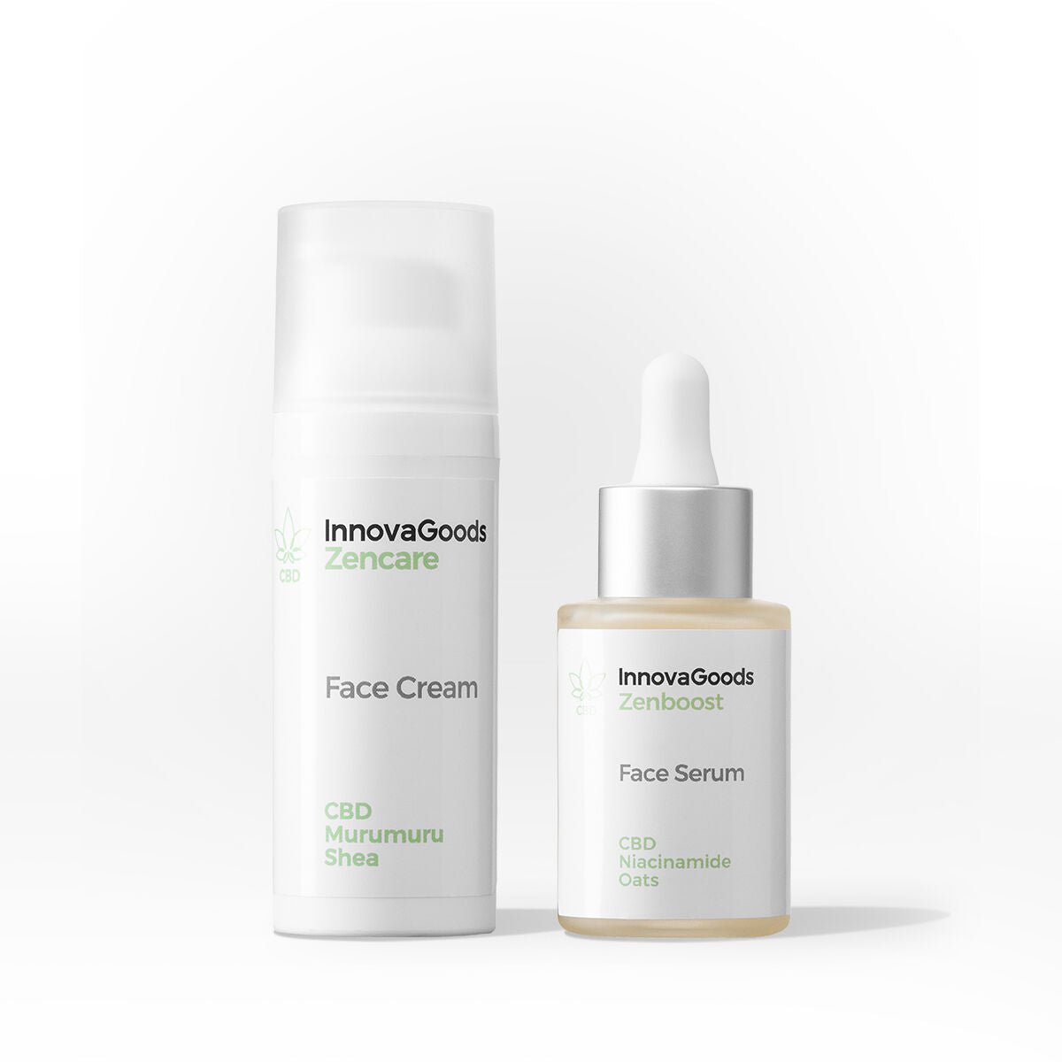 Pack Duo Hydratant Visage CBD InnovaGoods-1