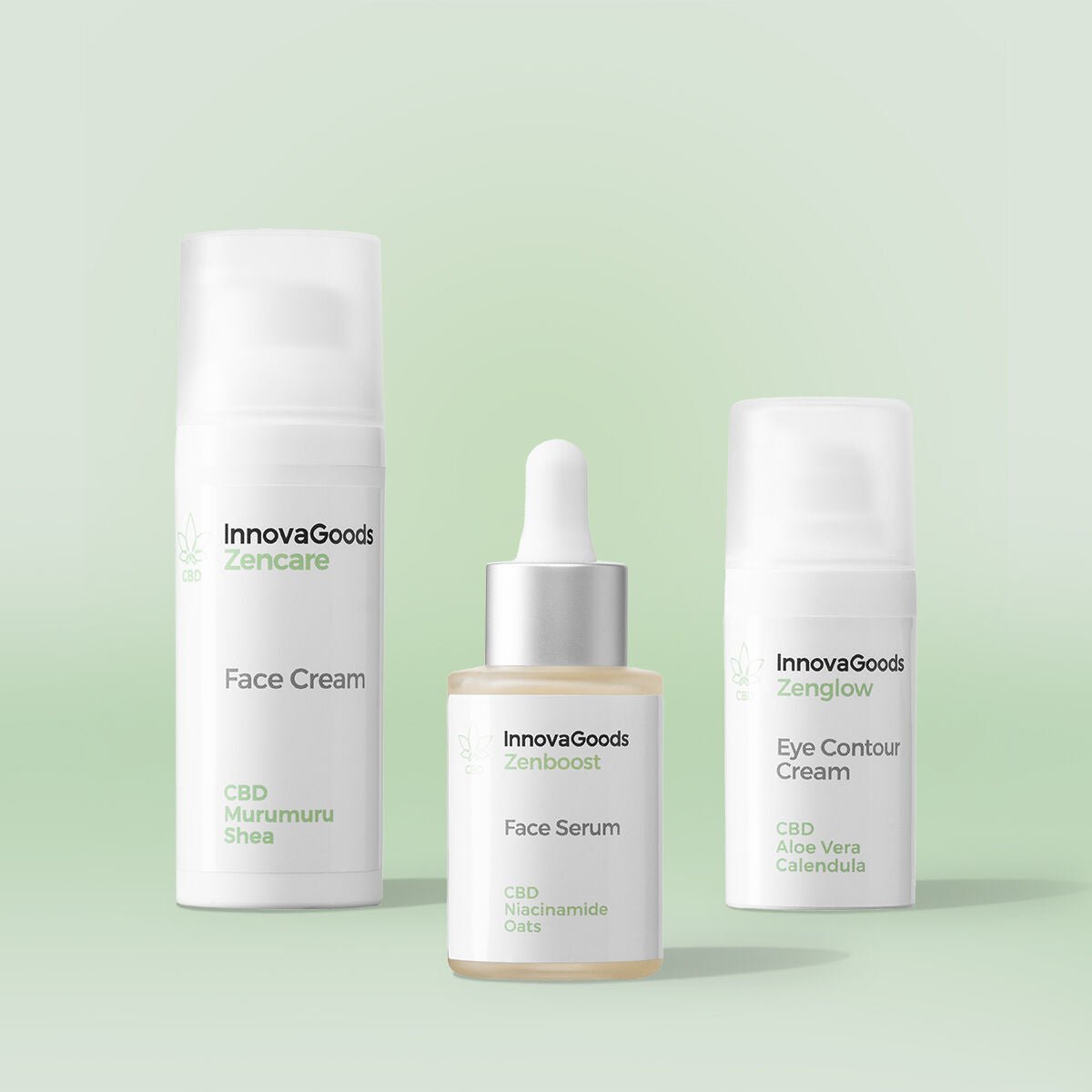 Face Moisturising Pack CBD InnovaGoods - Cosmova