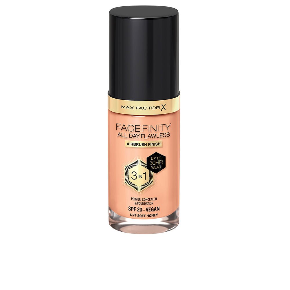 FACEFINITY 3IN1 primer, concealer &amp; foundation 77-soft honey 30 ml - Cosmova