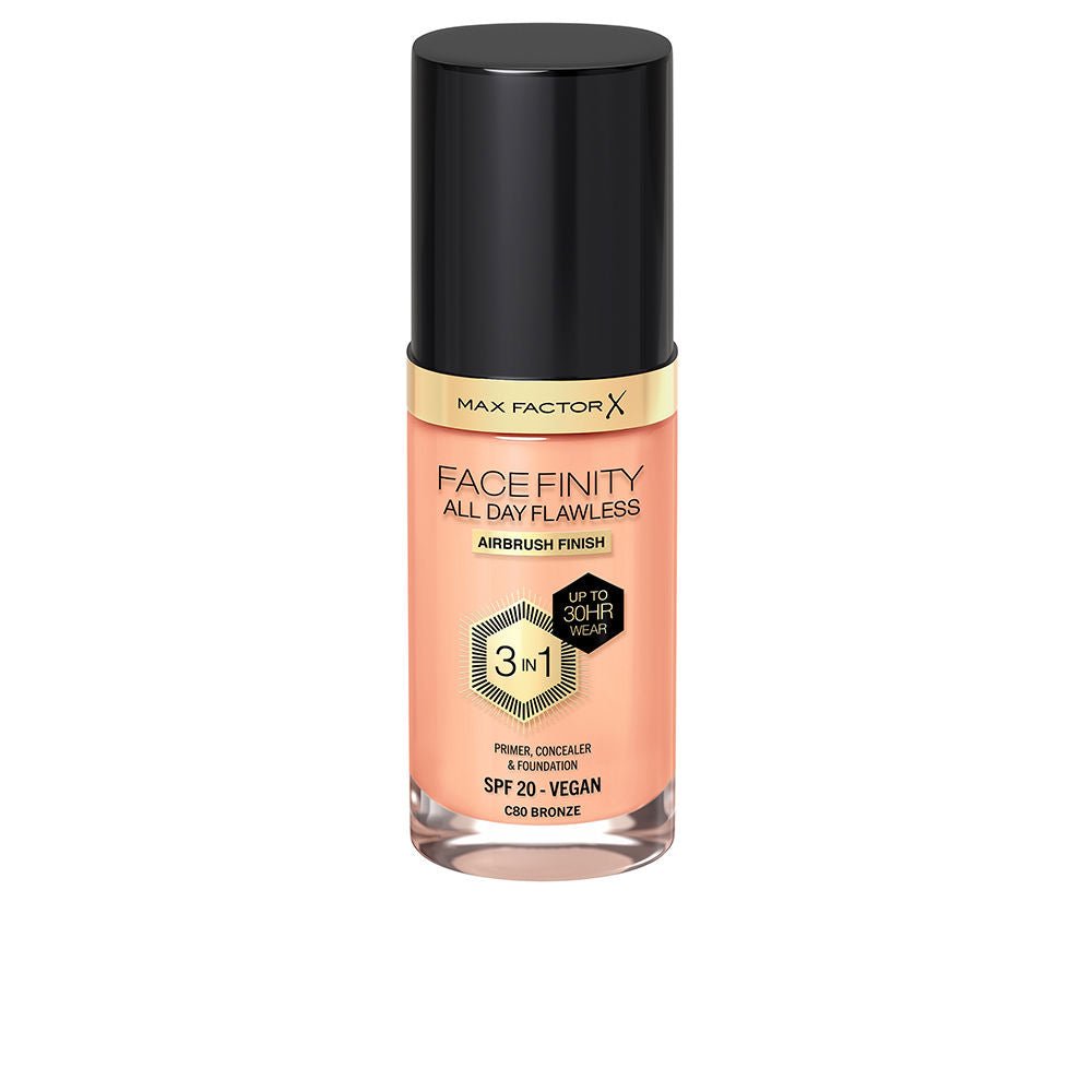 FACEFINITY 3IN1 primer, concealer &amp; foundation 80-bronze 30 ml - Cosmova